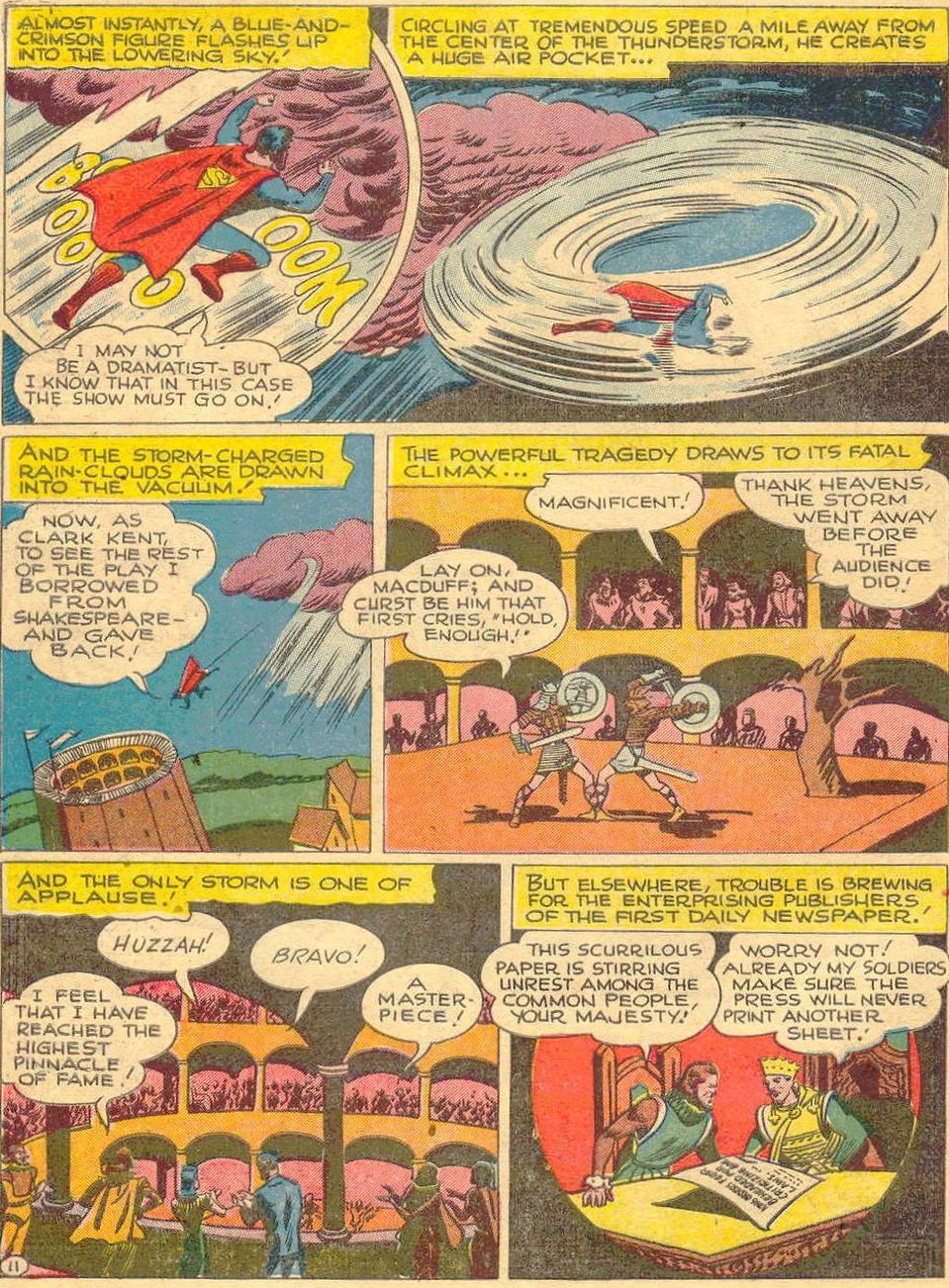 How Superman Secretly Wrote Shakespeare’s Macbeth