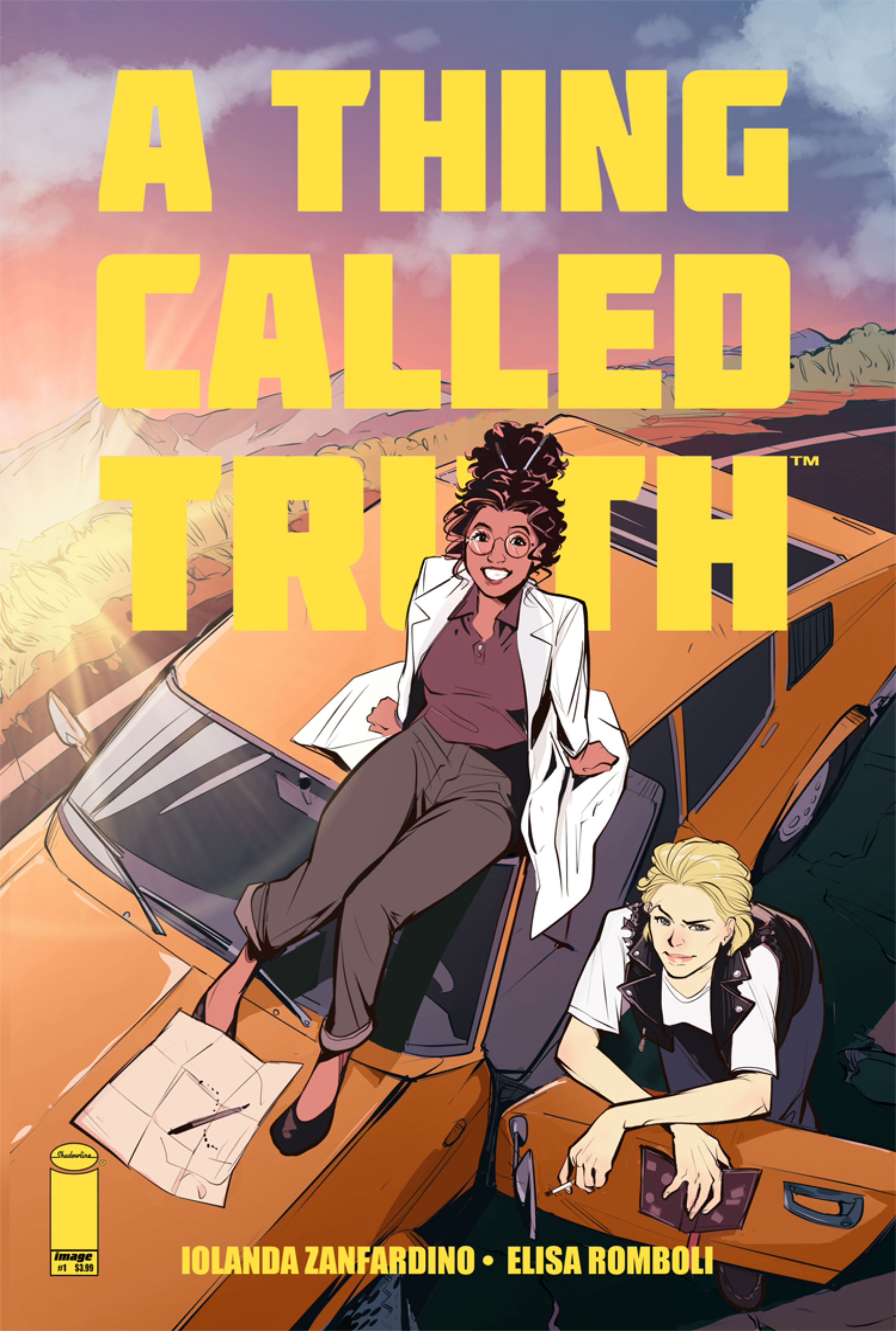 Doctor Magdalene Traumer on the cover of A Thing Called Truth #1