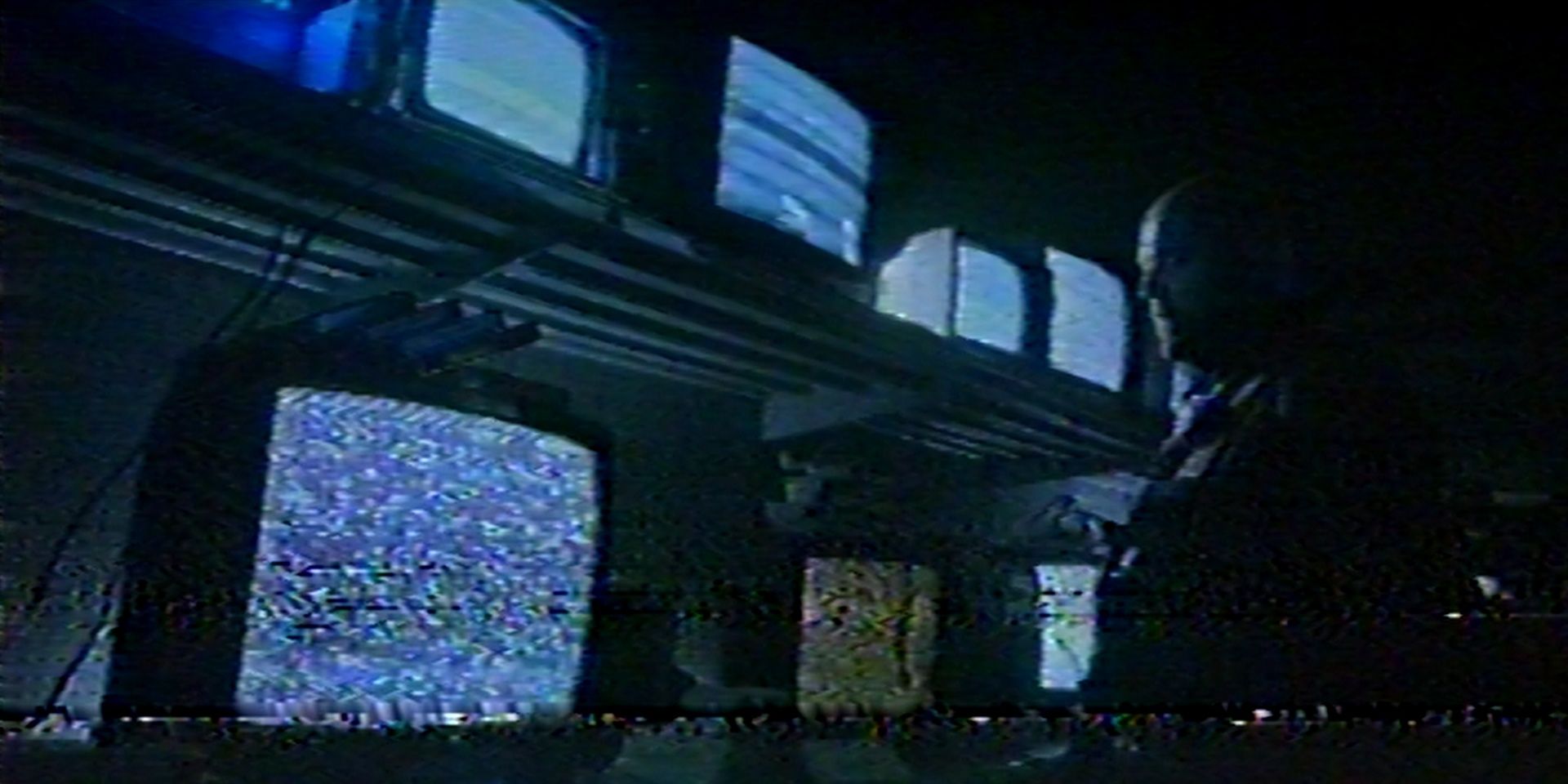 Intimidating TVs blare static in V/H/S/94
