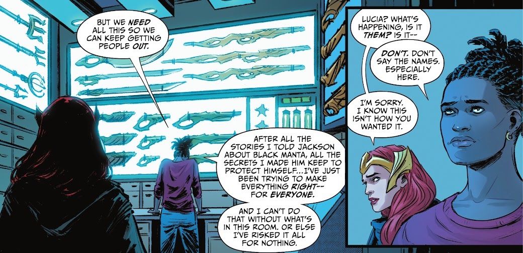 Aqualad is in the new DC civil war with Xebel and Atlantis