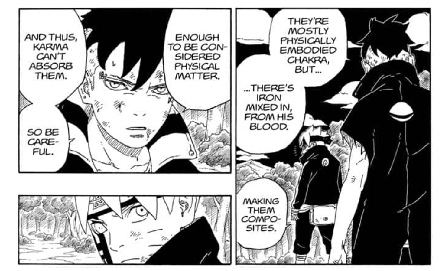 Boruto Reveals Code's Trump Card Against the Karma Mark