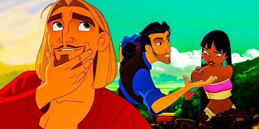 DreamWorks' The Road to El Dorado – Chel, Tulio and Miguel