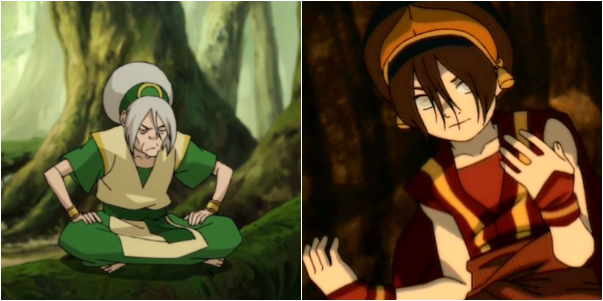 ATLA — Toph old and young
