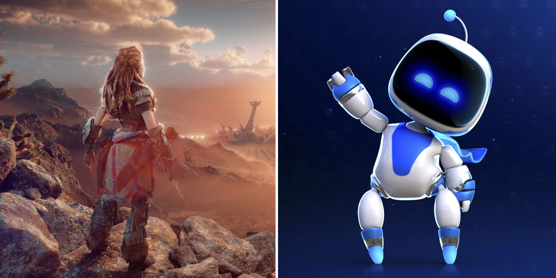 Aloy and Astro Bot