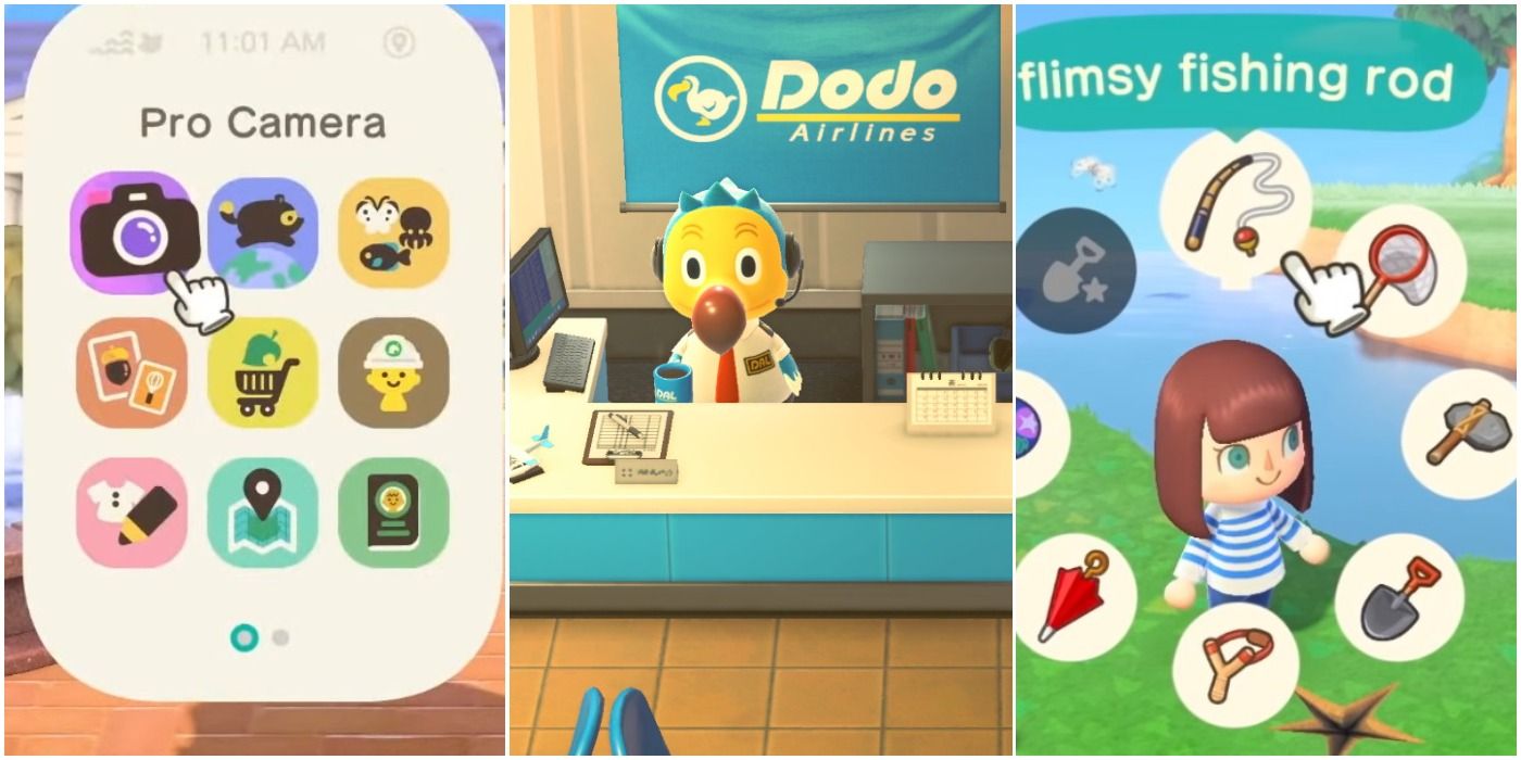 NookPhone, Dodo Airlines, and Tools in Animal Crossing: New Horizons
