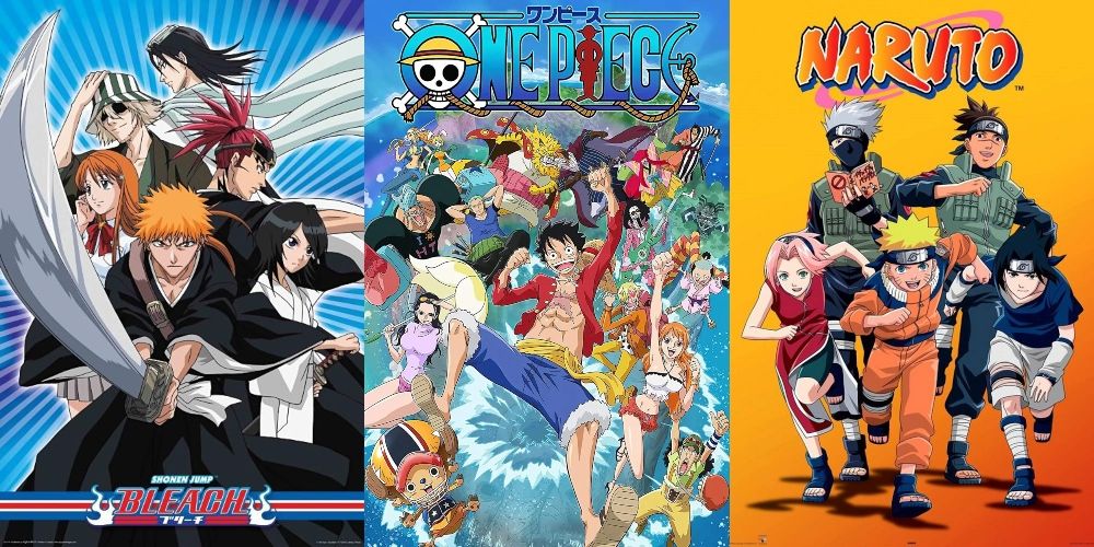 The Big 3 Of Anime: One Piece, Naruto, and Bleach
