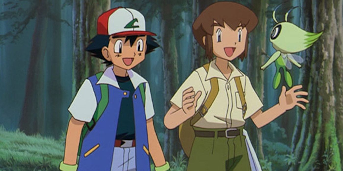 Ash and Sam in Pokémon 4Ever