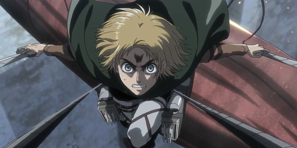 Anime Attack On Titan Hero Armin Attacks