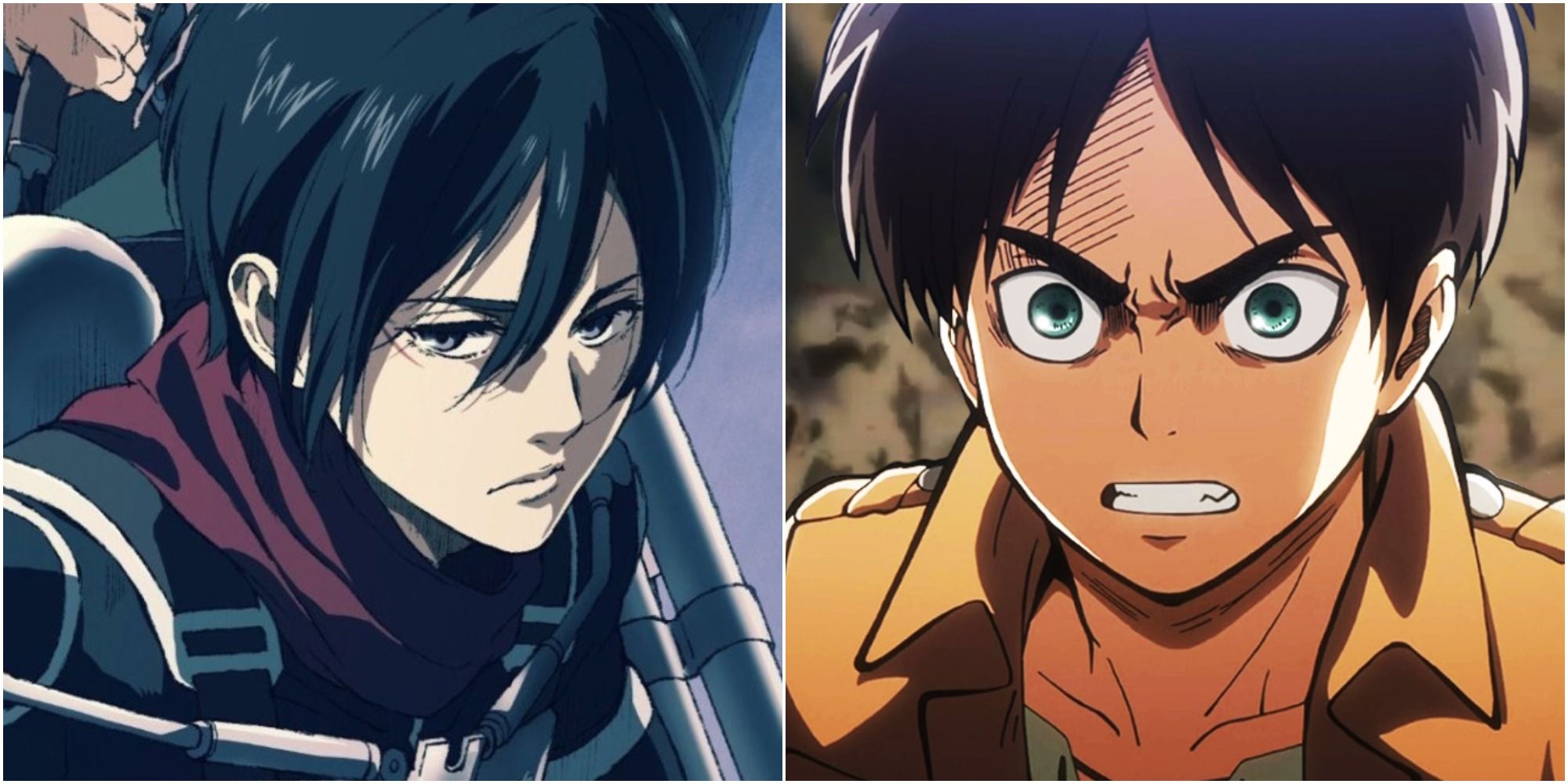 Attack on Titan — Eren and Mikasa