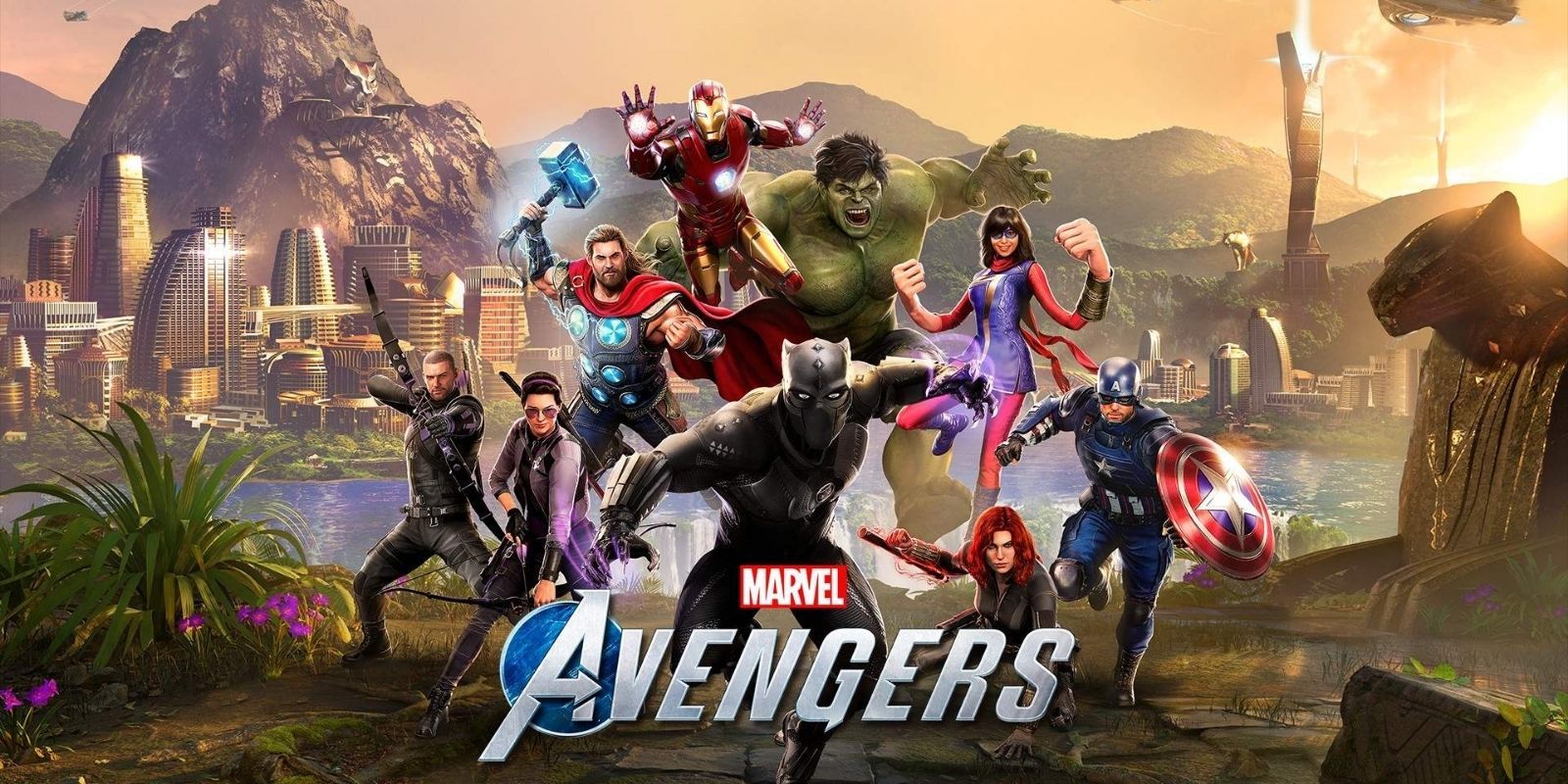 The roster of heroes as seen in Marvel's Avengers