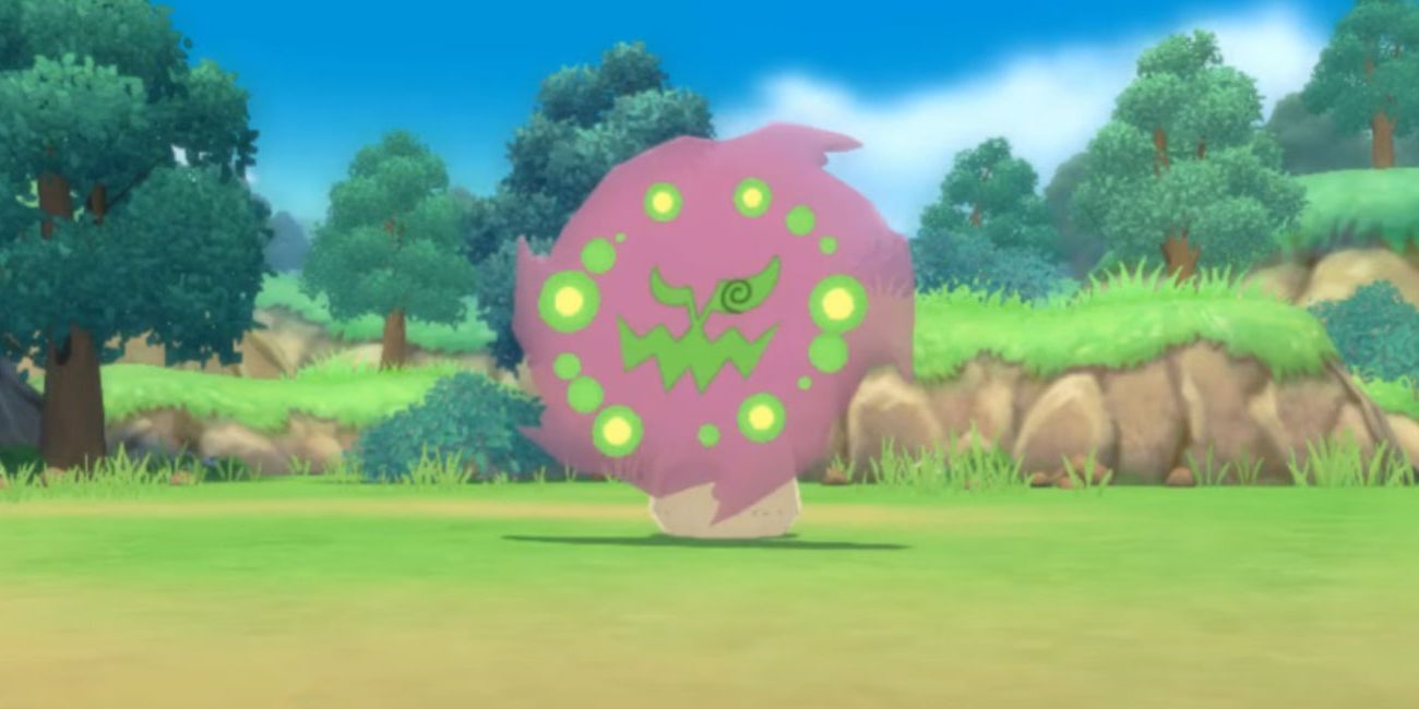 Spiritomb looking mysterious and spooky in Pokemon Brilliant Diamond and Shining Pearl
