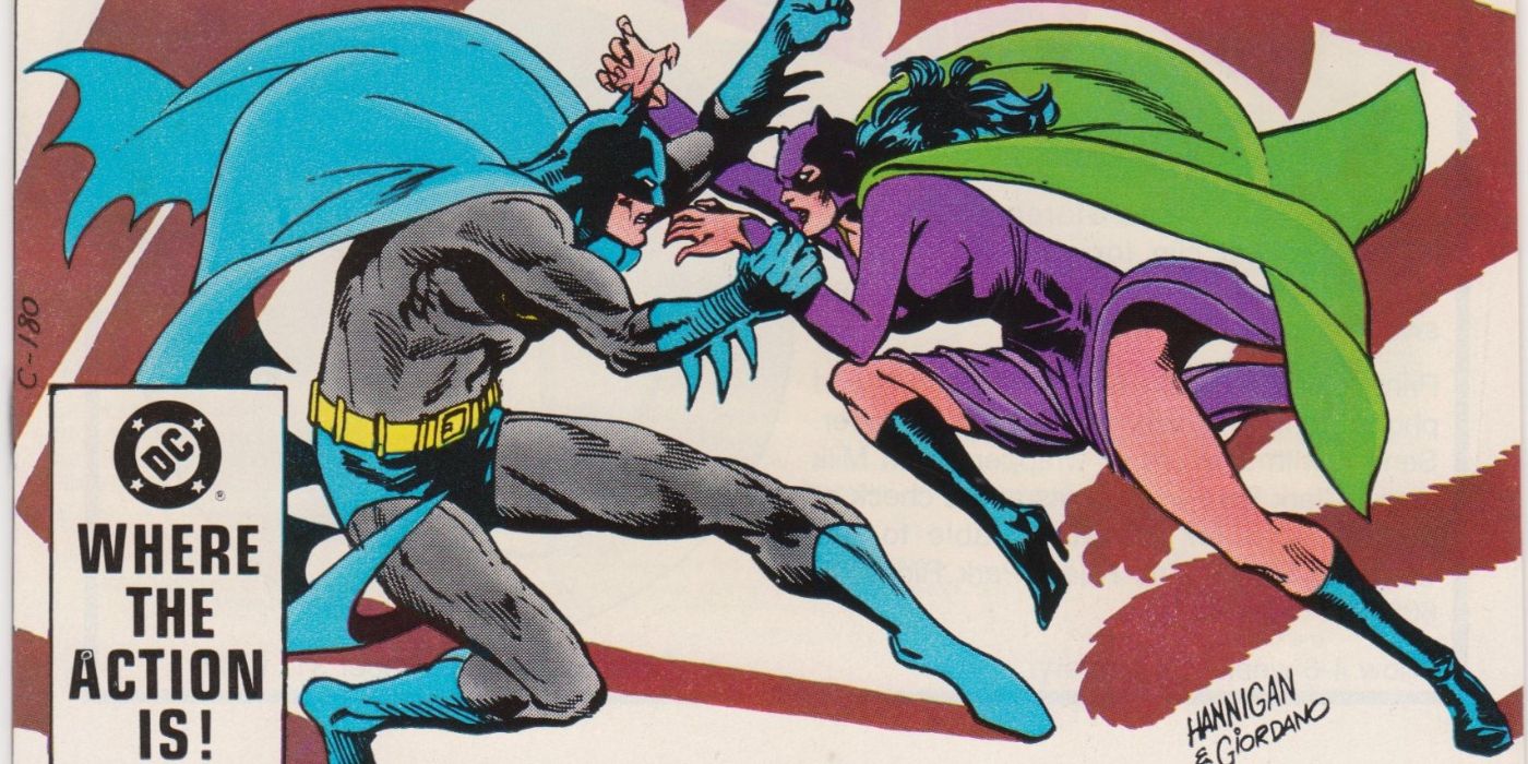 Batman And Catwoman Fight.