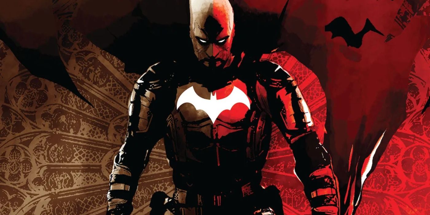 Batman na capa da minissérie The Imposter.