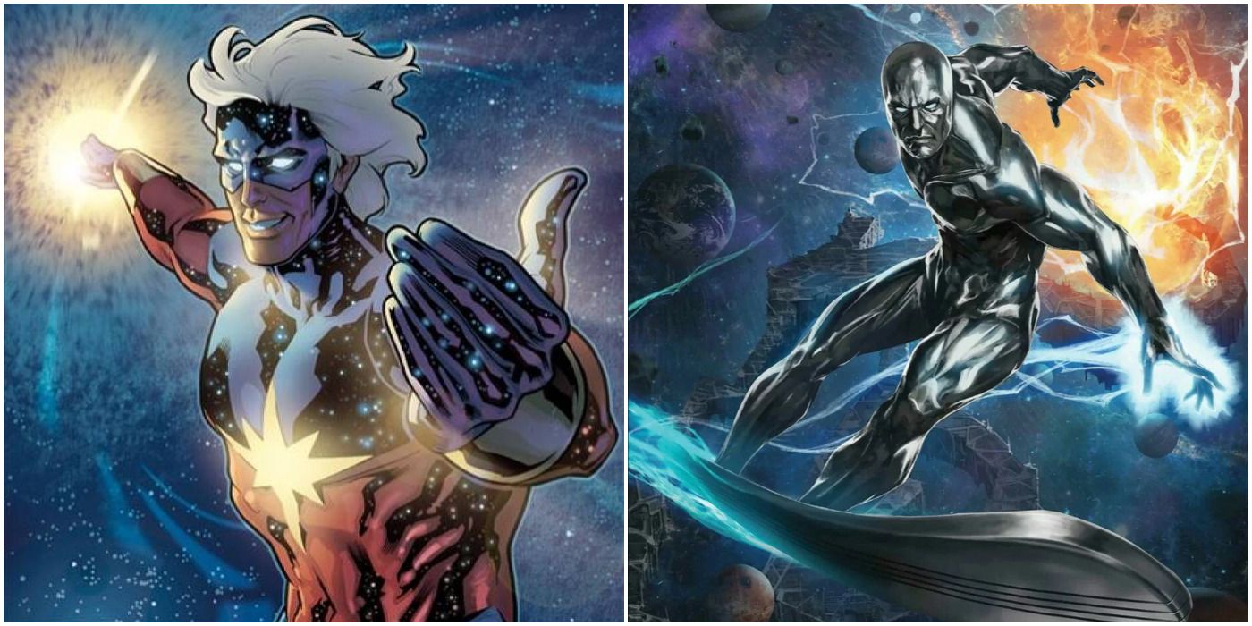 Mar-Vell and Silver Surfer