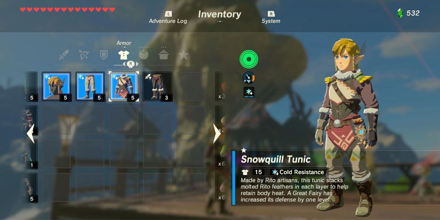 Breath Of The Wild: 10 Armor Sets You Want To Buy ASAP