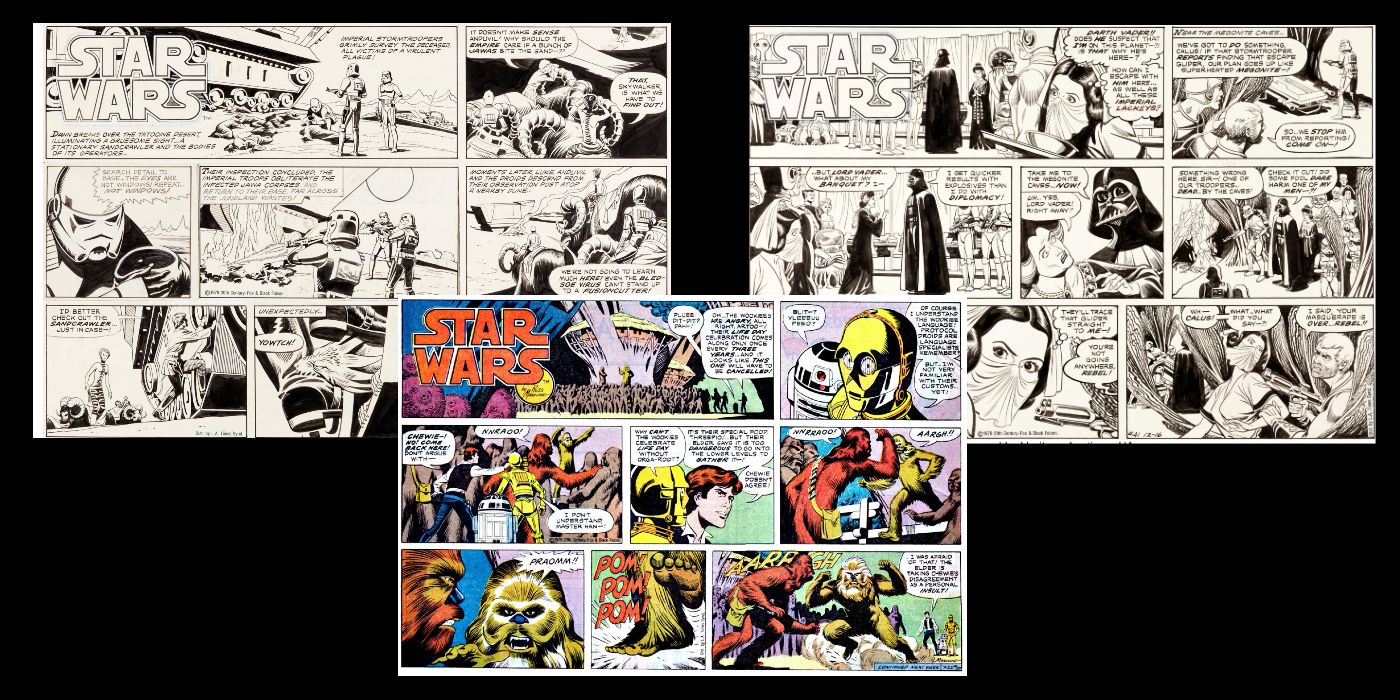  Russ Manning's Stories For Strip included Wookie Life Day and a return to Tatooine for Luke