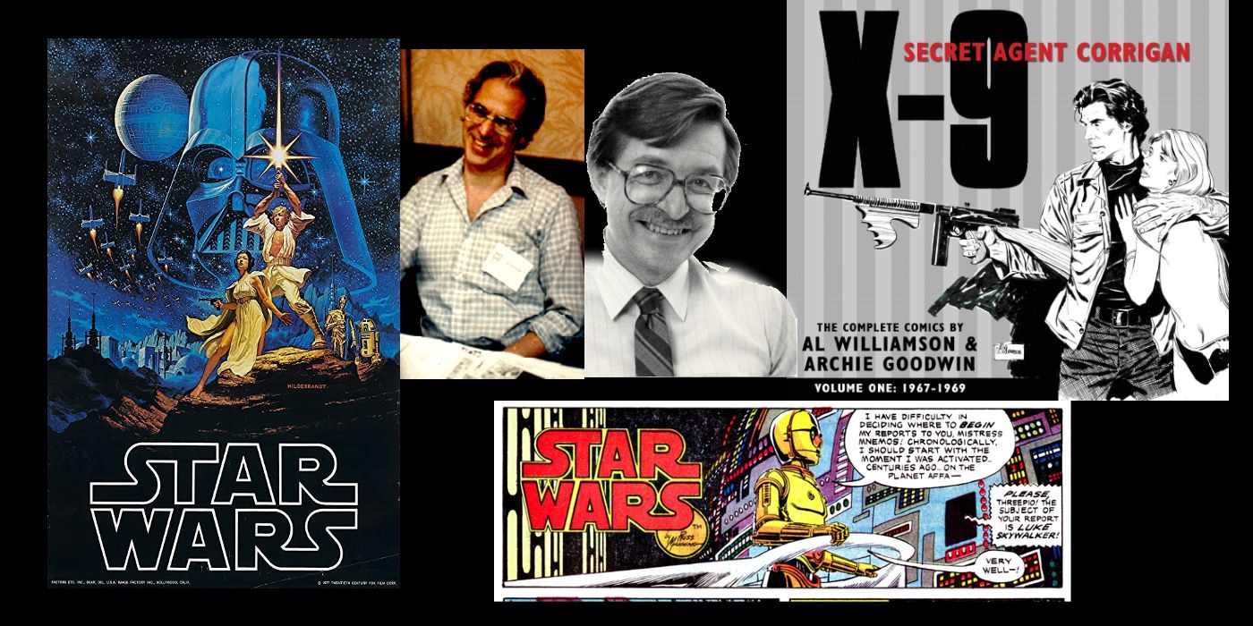 Star Wars Comic Strips Written By Al Williamson And Archie Goodwin