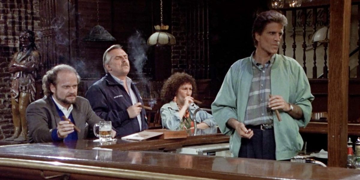 The final episode of Cheers sitcom
