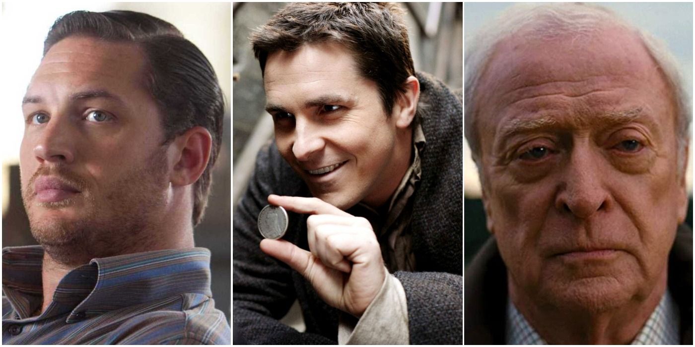 Christopher Nolans Frequent Collaborators Feature Image Tom Hardy, Christian Bale, Michael Caine