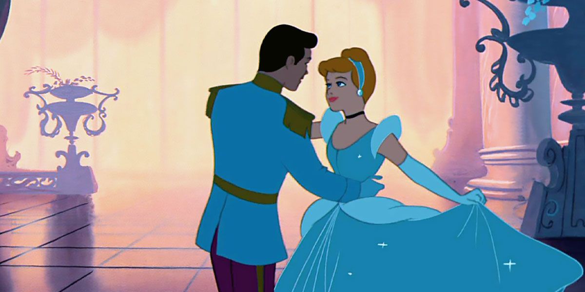 Cinderella dances with Prince