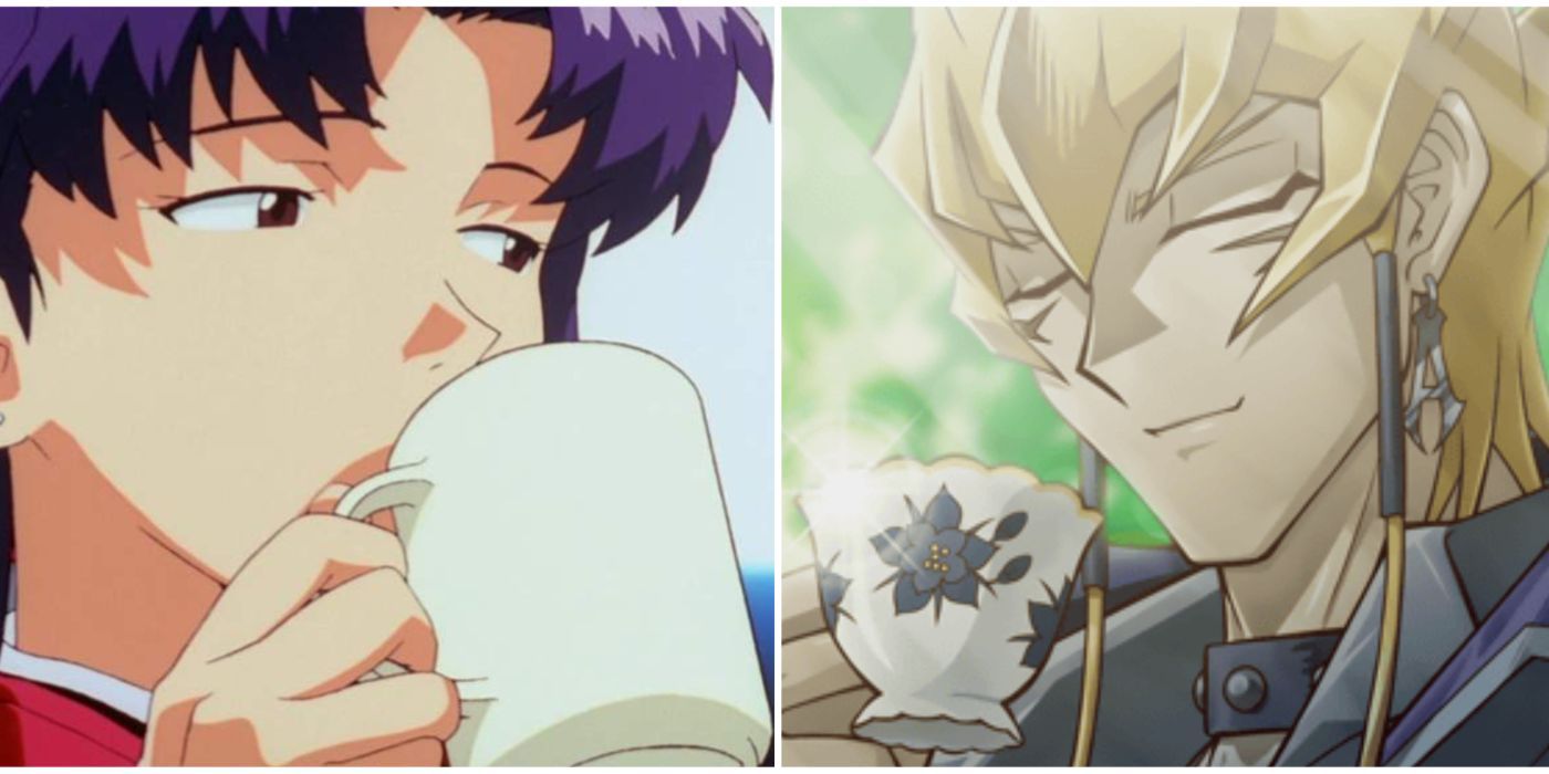 Anime characters drinking coffee  oniisamas drinking  Facebook