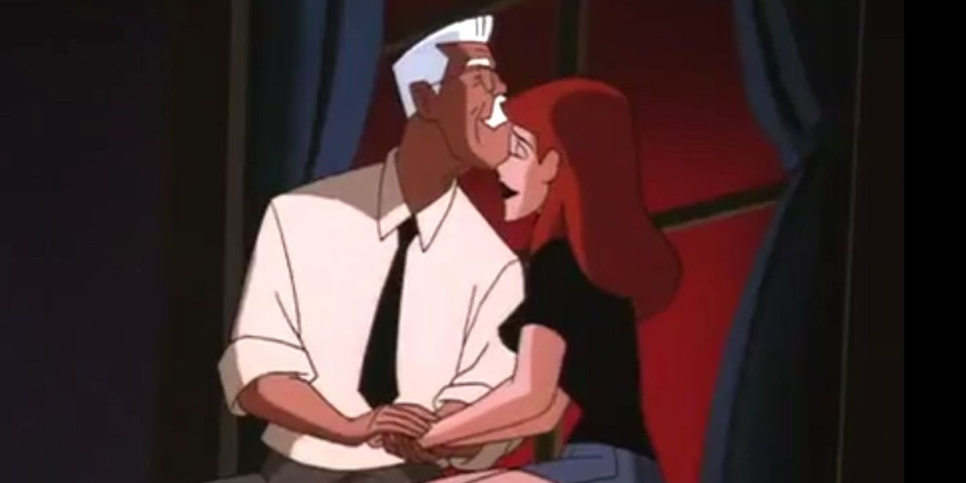 Commissioner Gordon and Barbara Gordon from Batman The Animated Series