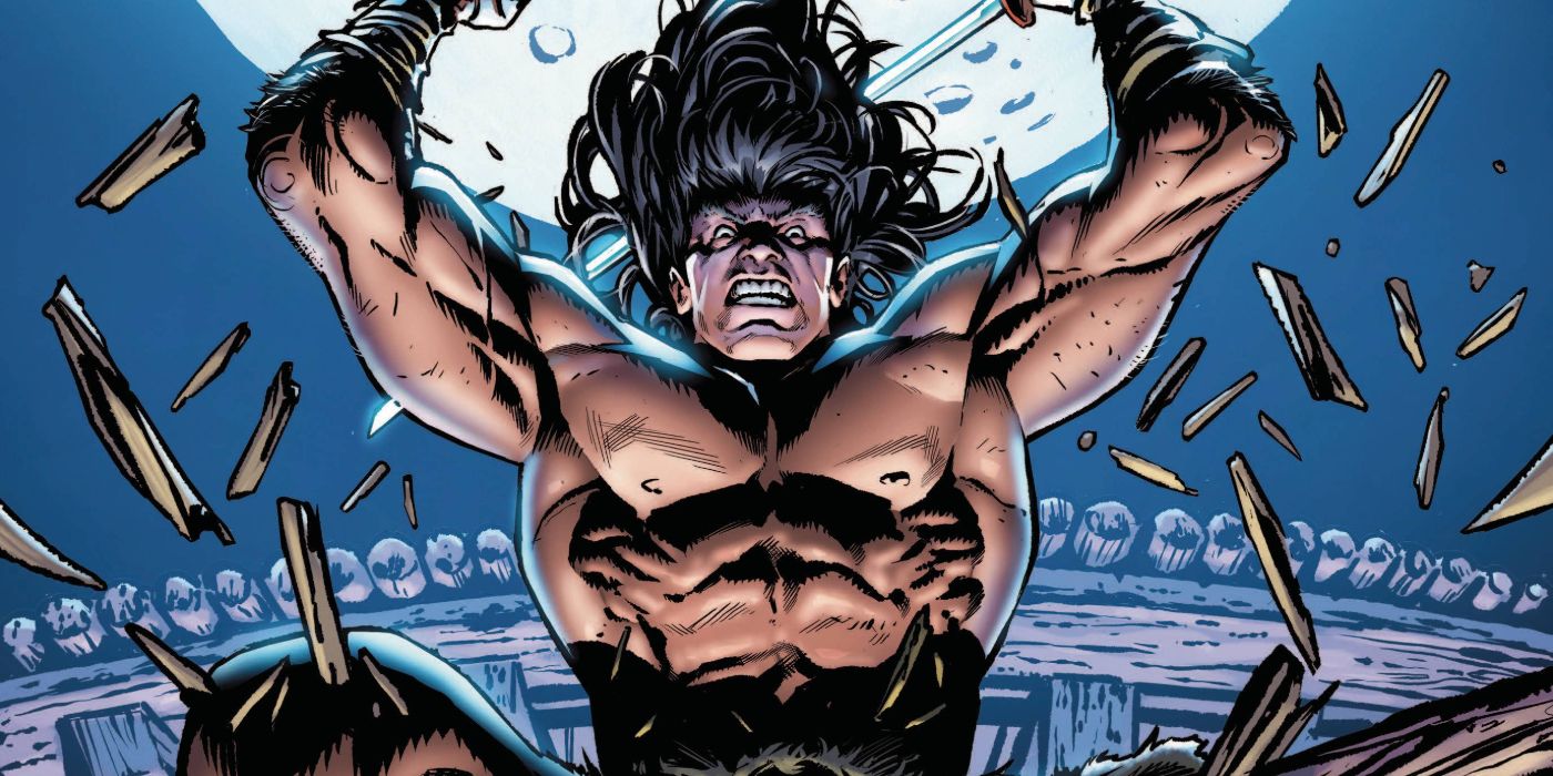 Conan The Barbarian #23 Cover.