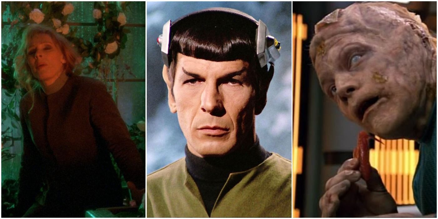 Threshold Star Trek Voyager Janeway and Paris as lizards
