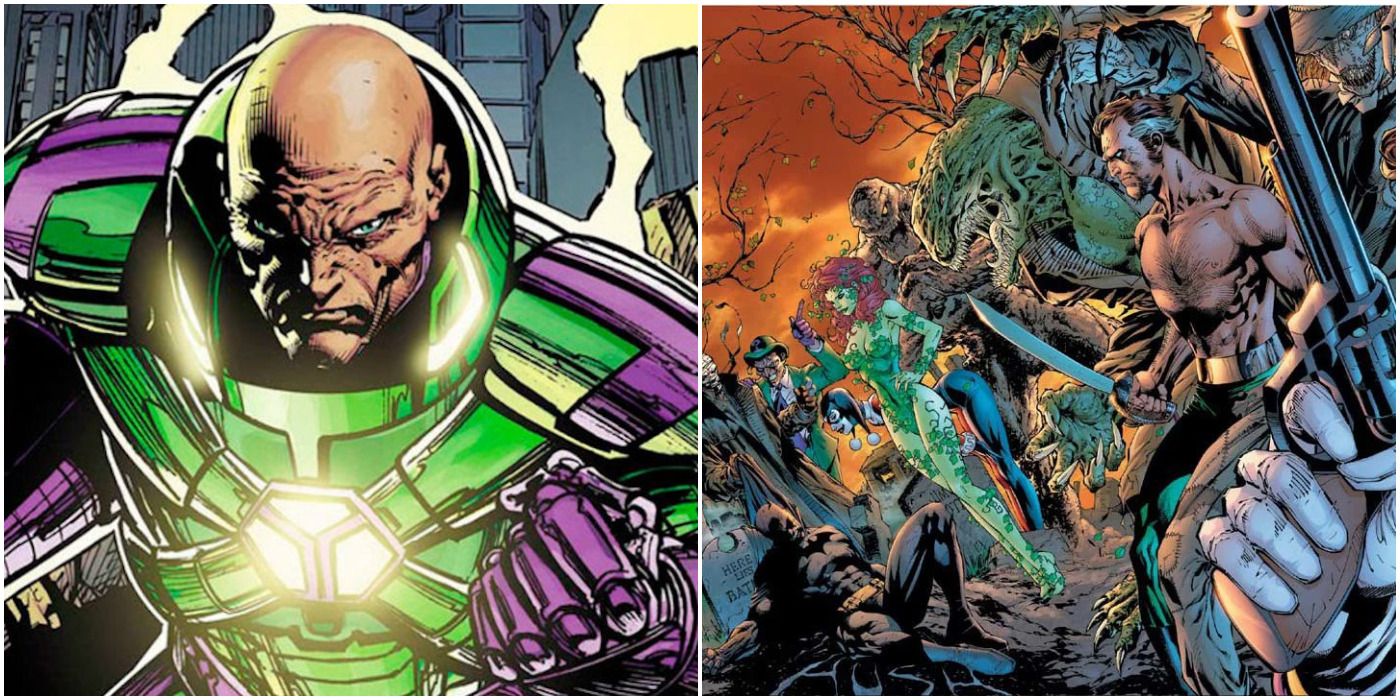 Lex Luthor and Batman's villains