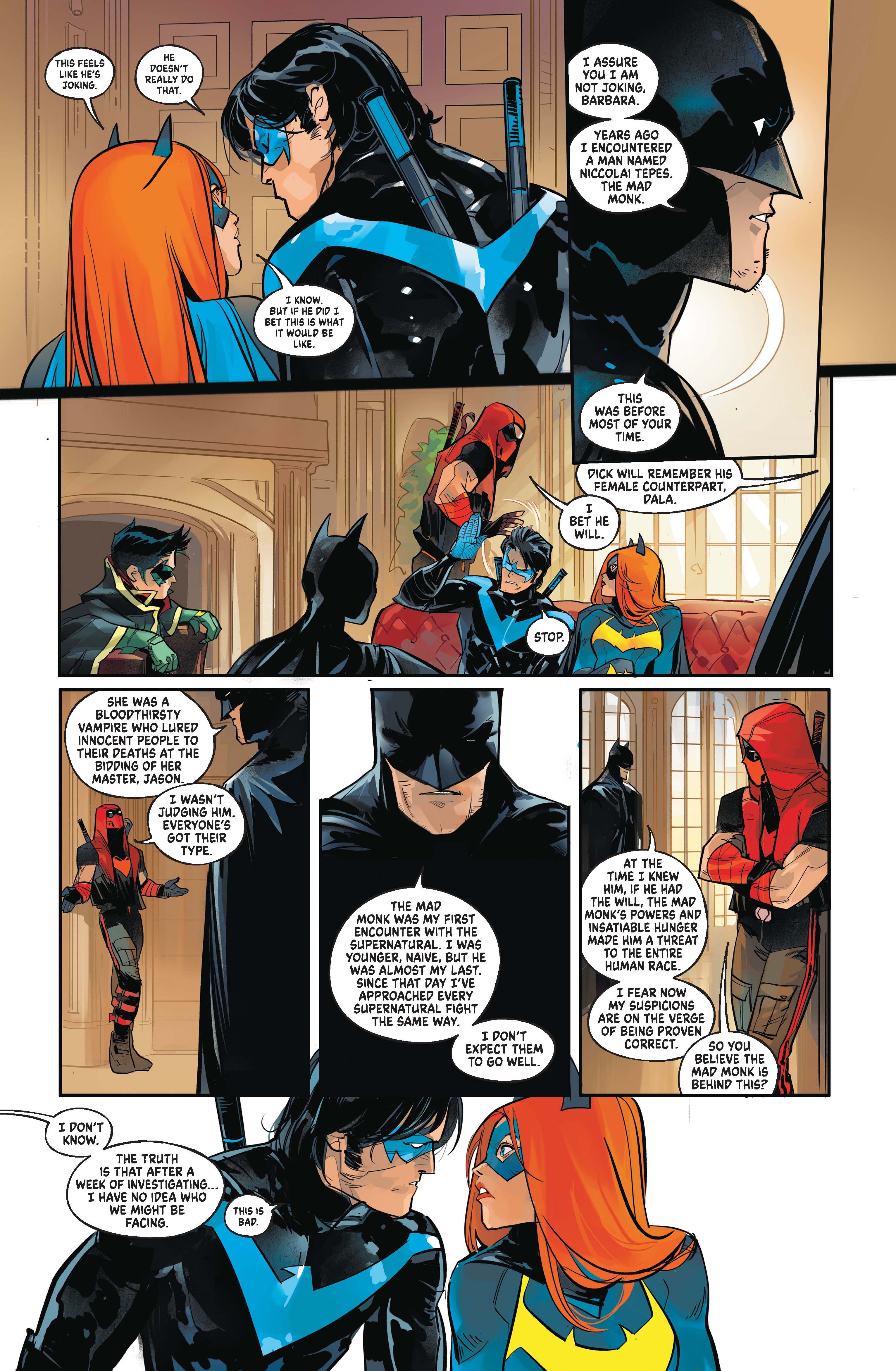DC vs. Vampires Forces the Batman Family to Do Something Drastically