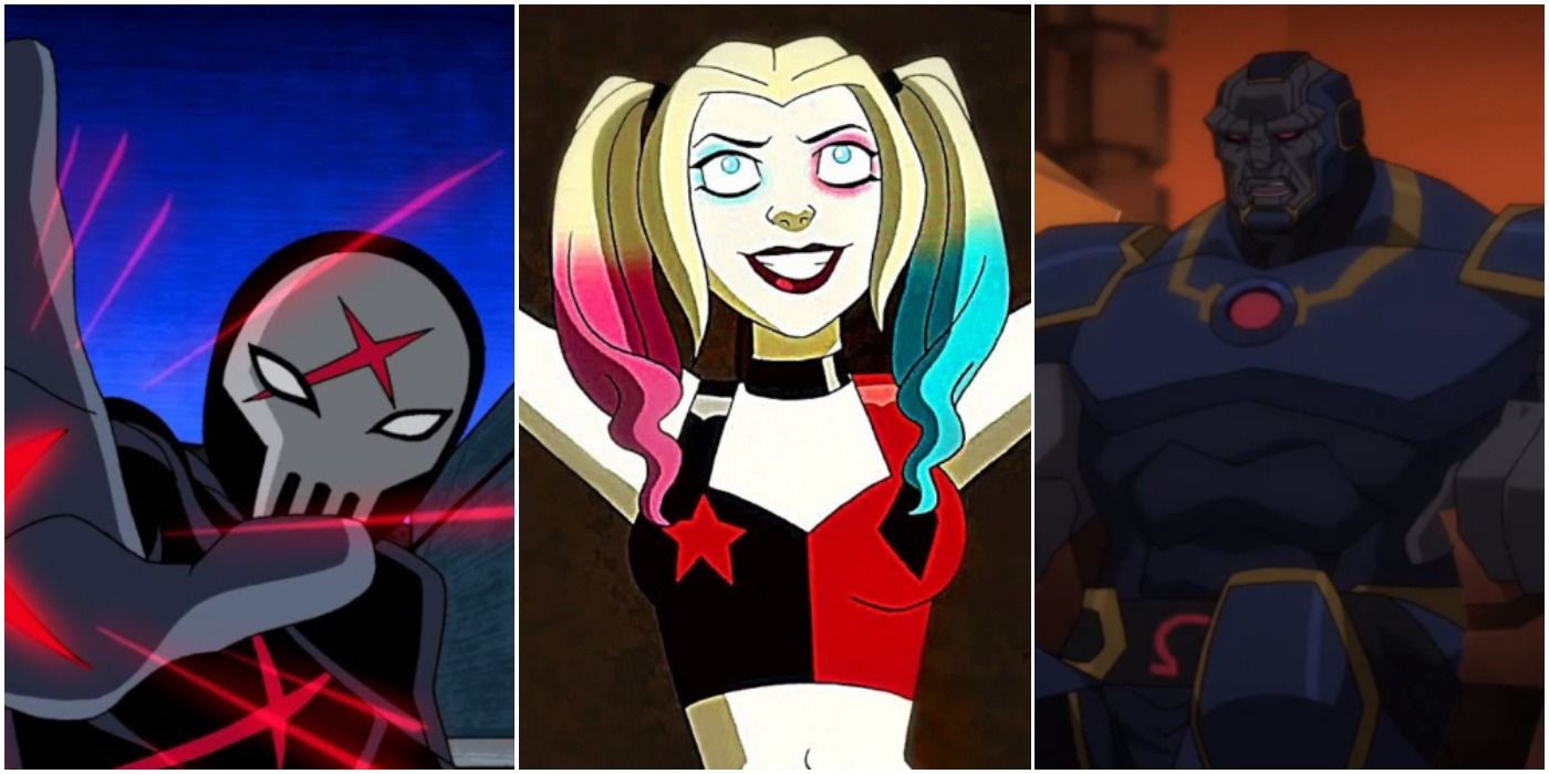 DC animated villains more popular than heroes article featured image Red-X Harley Quinn Darkseid Teen Titans Harley Quinn Justice League