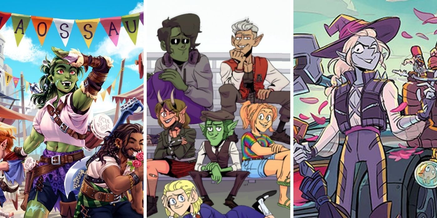 Dungeons and Dragons Art fo bomBARDed, Dimension 20, and The Adventure Zone