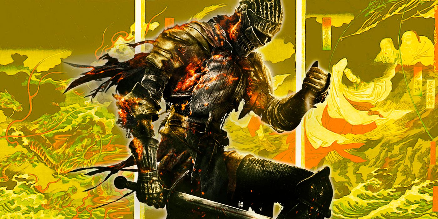 How a Japanese Myth Inspired Dark Souls' Most Iconic Gameplay Mechanic