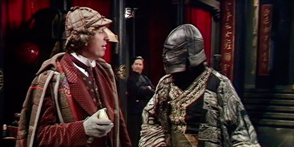 The Fourth Doctor in the Talons of Weng Chiang Doctor Who