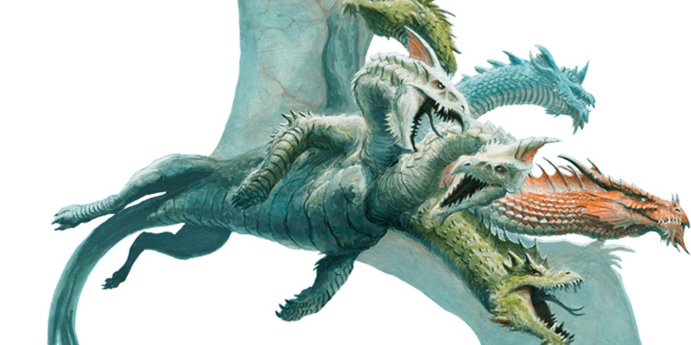 The Dracohydra in Dungeons and Dragons from Fizban’s Treasury of Dragons