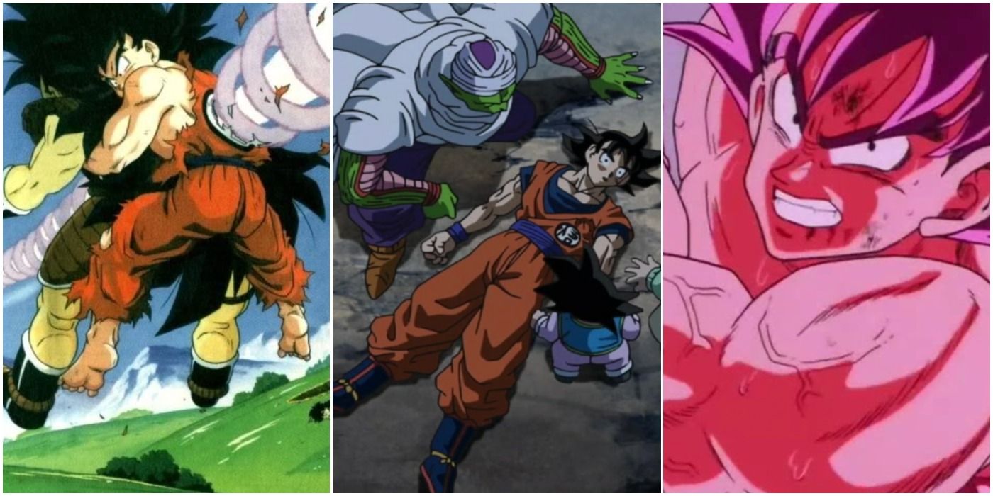 Dragon Ball Goku Sacrifices Himself Raditz Hit Kaio-Ken Trio Header