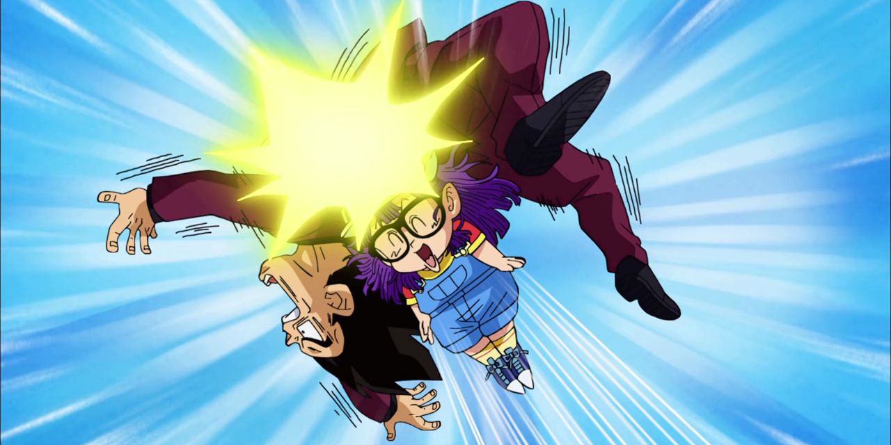 Dr. Slump's Arale beats Vegeta in gag episode of Dragon Ball Super.