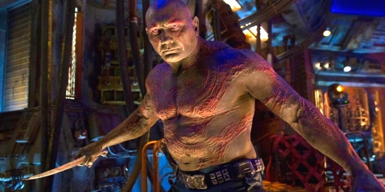 Drax-how tall is thanos and other MCU character