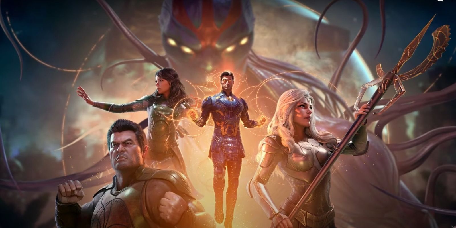 The Eternals as they appear in Marvel Future Revolution