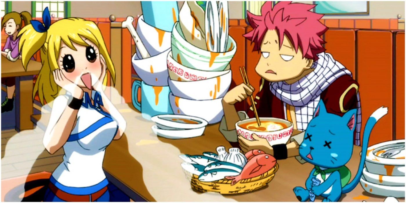 Lucy And Natsu First Meet