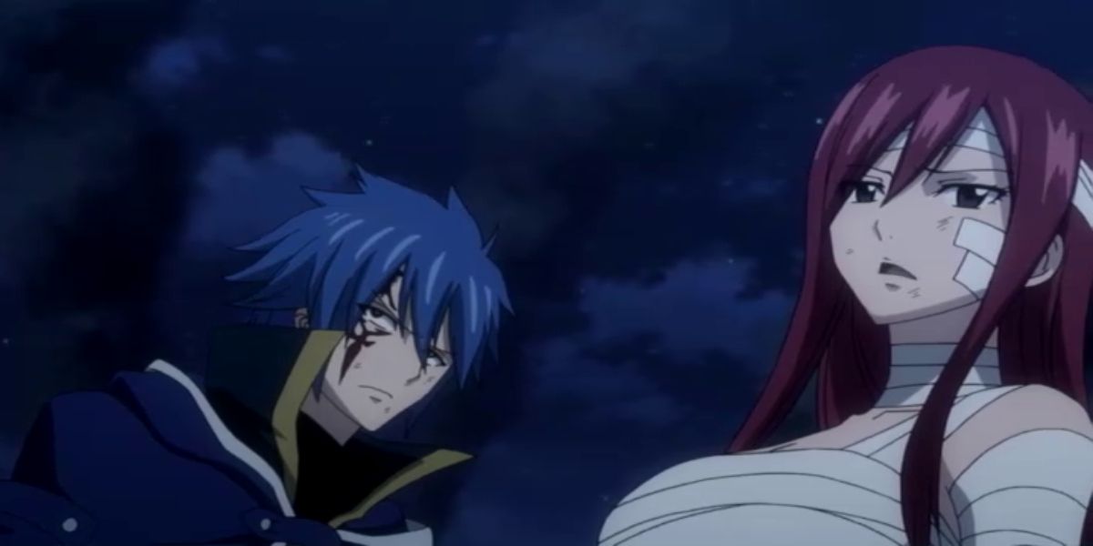 Jellal and Erza from Fairy Tail.