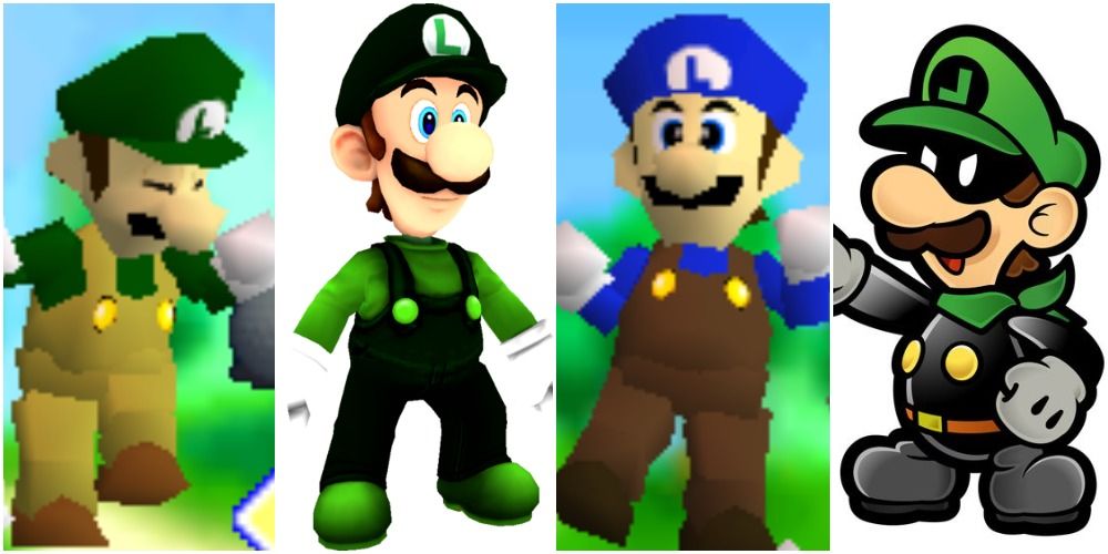 Four Missing Luigi Skins