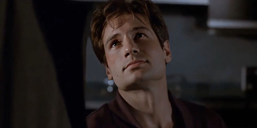 David Duchovny as Fox Mulder in the X-Files