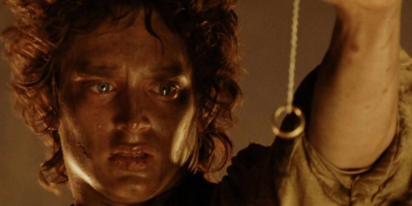 Frodo Baggins and the One Ring from Lord of the Rings