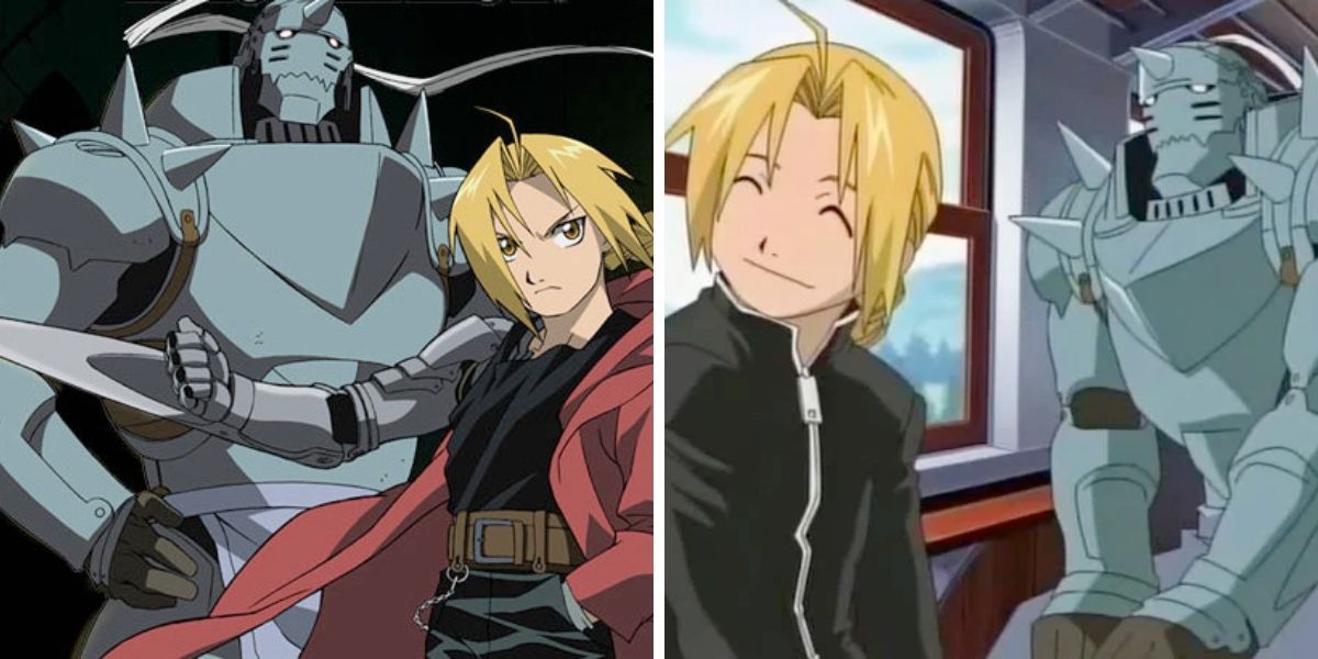 Images feature Edward and Alphonse Elric from Fullmetal Alchemist