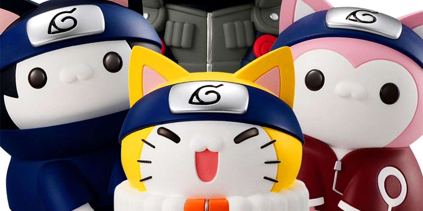 Nyanto Naruto cat figures featured in Funimation's Sale