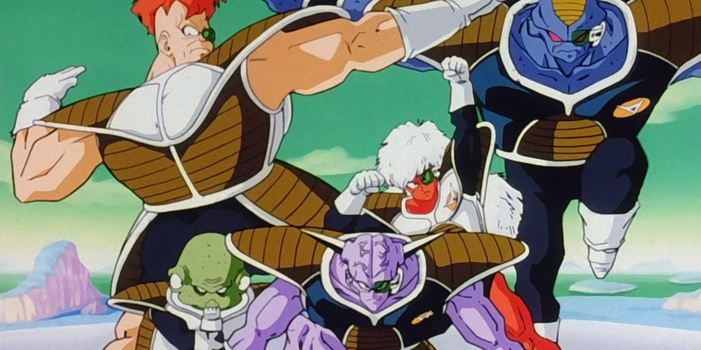 Ginyu Force from Dragon ball Z