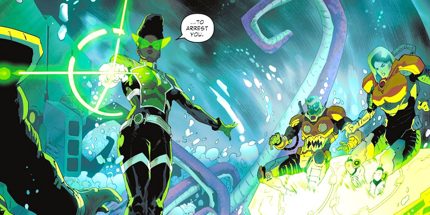 Green Lantern Jo Mullein Vs Suicide Squad