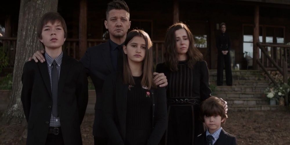 Hawkeye Family Iron Man Funeral
