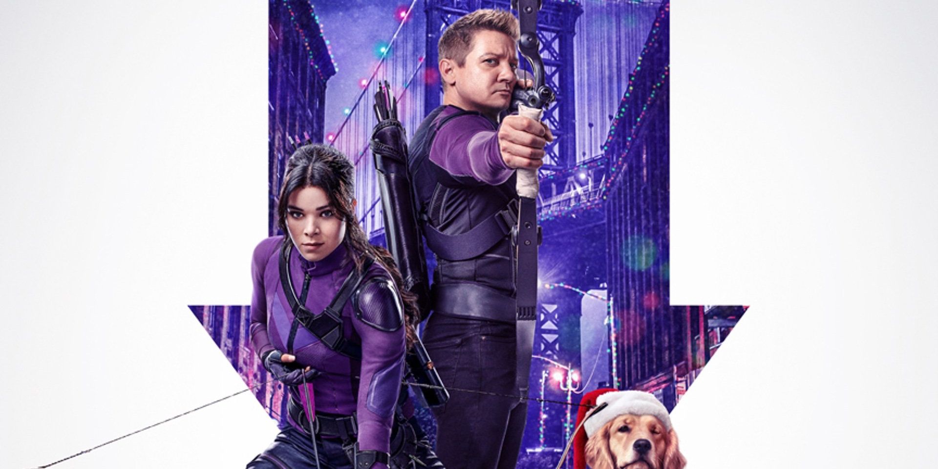 Clint and Kate in Hawkeye Poster